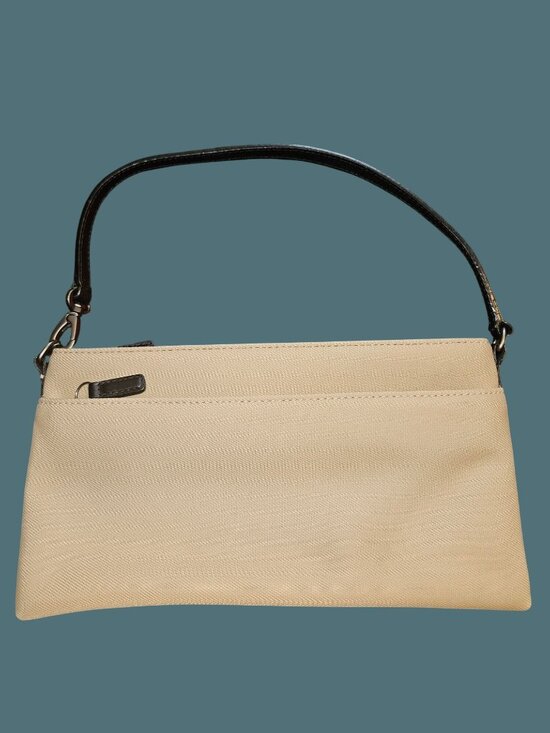 Coach Handbags - Coach Vintage Mercer Demi Y2K Clean Girl Quiet Luxury Baguette Bag-Tan & Black